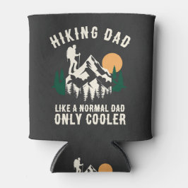 Enfriador De Latas Papá de senderismo personalizado como un papá norm