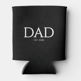 Enfriador De Latas Papá Estableció Clásico Gorras Negro