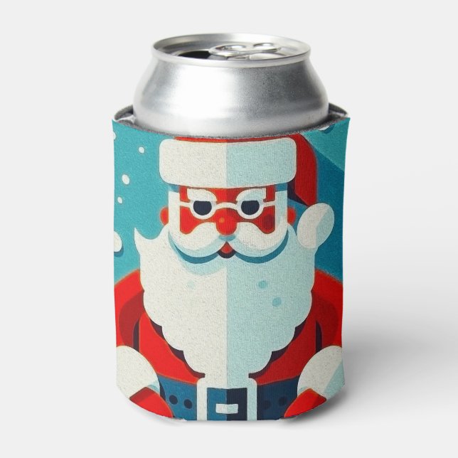 Enfriador De Latas Papá Noel (Lata Anverso)