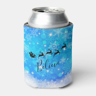 Enfriador De Latas Papá Noel y su reno volador - Créanlo