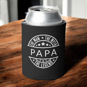 Enfriador De Latas Papá Nombra Al Hombre El Mito La Leyenda