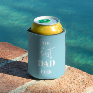 Enfriador De Latas Papá y niño - El mejor papá del corazón