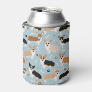 Enfriador De Latas Papas y huesos de perro de Corgi