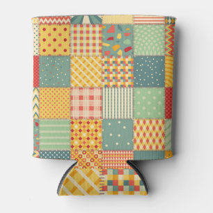 Enfriador De Latas Papel colorido: ornamentos abstractos sin costuras