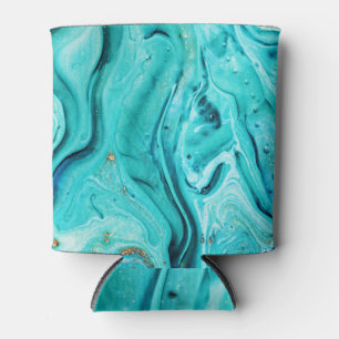 Enfriador De Latas Papel de mármol oriental, arte de lujo.