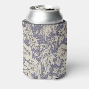 Enfriador De Latas Papel pintado de amapola de cuerno de William Morr