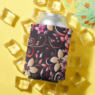 Enfriador De Latas Papel pintado de flores 7