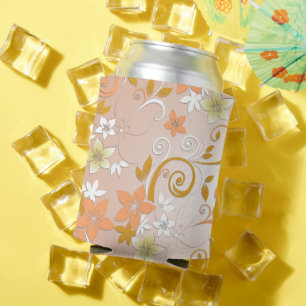 Enfriador De Latas Papel pintado de flores 8
