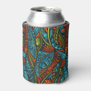 Enfriador De Latas Papel pintado étnico abstracto