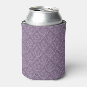 Enfriador De Latas Papel pintado floral púrpura