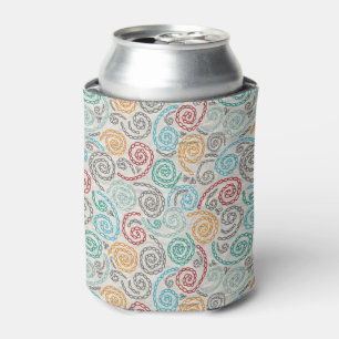 Enfriador De Latas Papel rumpled suposición del bordado