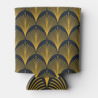 Enfriador De Latas Papel tapiz de la escala de Peacock Naranja Neon.