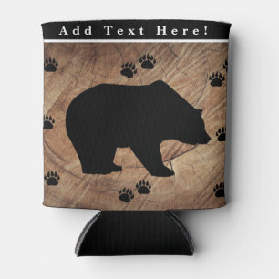 Enfriador De Latas Papeles De Oso Y Oso Negro