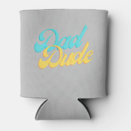 Enfriador de Latas para Papá Tipo | Fondo Gris