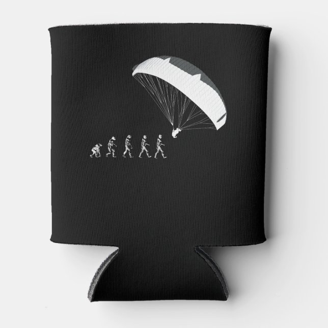 Enfriador De Latas Parapente en paracaídas en alza (Anverso)