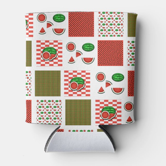 Enfriador De Latas Parche de sandía (Anverso)