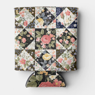 Enfriador De Latas Parche floral: mezcla vintage