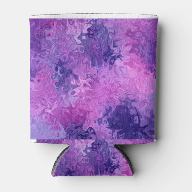 Enfriador De Latas Parches morados (Anverso)