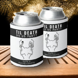 Enfriador De Latas Pareja de Esqueletos para Fiesta de Soltera Hasta 