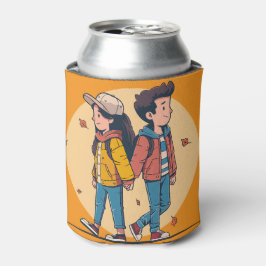 Enfriador De Latas Pareja de manos cogiendo la mano caminando juntos