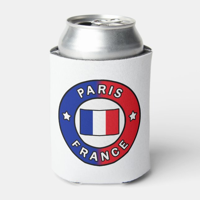 Enfriador De Latas París Francia (Lata Anverso)