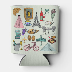 Enfriador De Latas París romántico