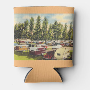 Enfriador De Latas Parque de remolques Fun vintage Florida RV