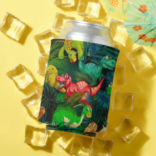 Enfriador De Latas Parque Dinosaur