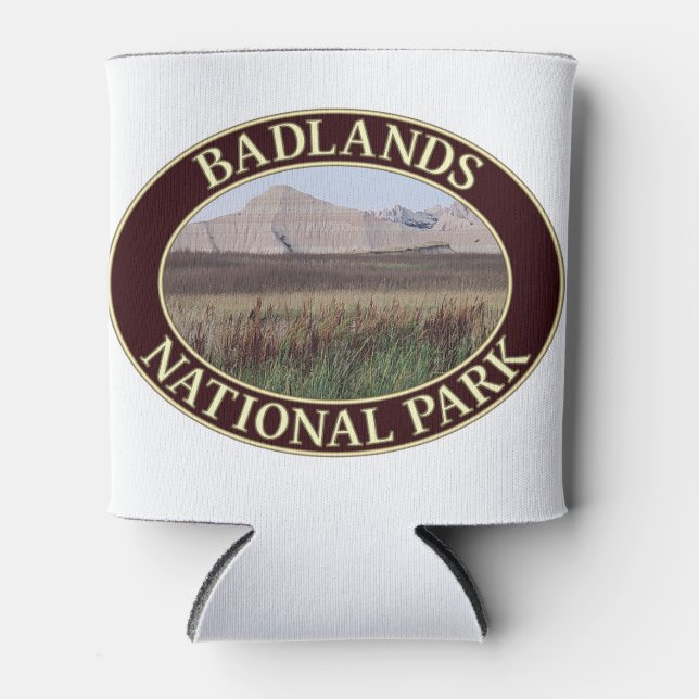 Enfriador De Latas Parque nacional Badlands, Dakota del Sur (Anverso)