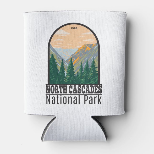 Enfriador De Latas Parque nacional Cascades del Norte (Anverso)