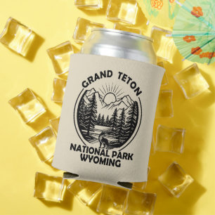 Enfriador De Latas Parque nacional de las montañas del Gran Tetón Wyo