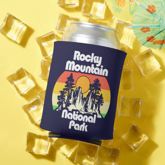 Enfriador De Latas Parque nacional de las Montañas Rocosas (Verano in situ)