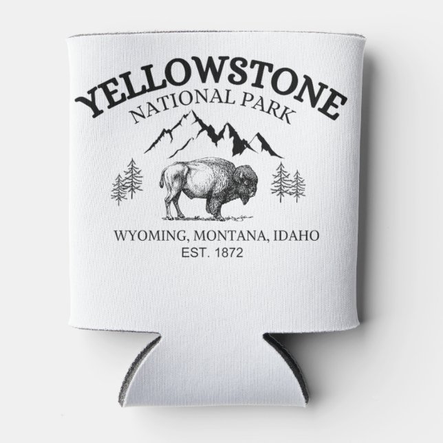 ENFRIADOR DE LATAS PARQUE NACIONAL DE YELLOWSTONE (Anverso)