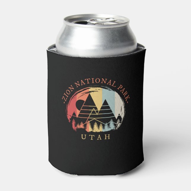 Enfriador De Latas Parque nacional de Zion (Lata Anverso)