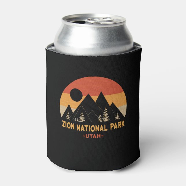 Enfriador De Latas Parque nacional de Zion (Lata Anverso)