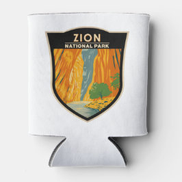 Enfriador De Latas Parque Nacional de Zion, Utah, la cosecha de las e