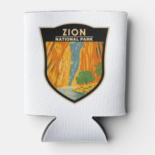 Enfriador De Latas Parque Nacional de Zion, Utah, la cosecha de las e