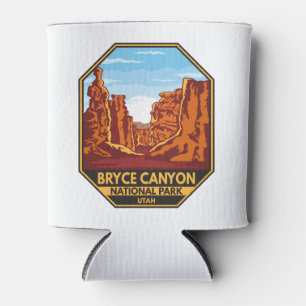 Enfriador De Latas Parque nacional del Cañón Bryce Emblem Utah