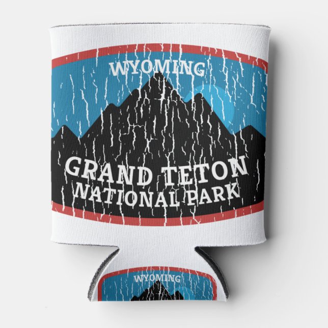 Enfriador De Latas Parque nacional del Gran Tetón (Anverso)