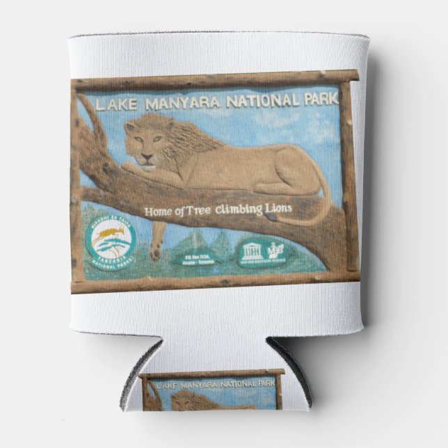 Enfriador De Latas Parque nacional Lago Manyara (Anverso)