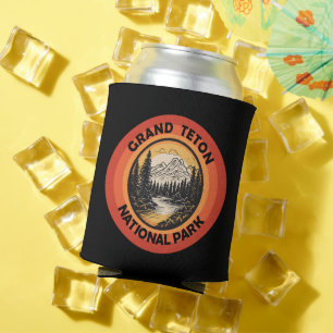 Enfriador De Latas Parque Nacional montañas Grand Teton Wyoming