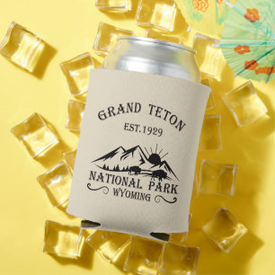 Enfriador De Latas Parque Nacional montañas Grand Teton Wyoming
