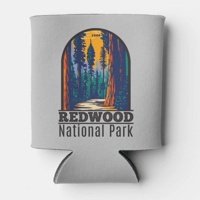 Enfriador De Latas Parque nacional Redwood (Anverso)