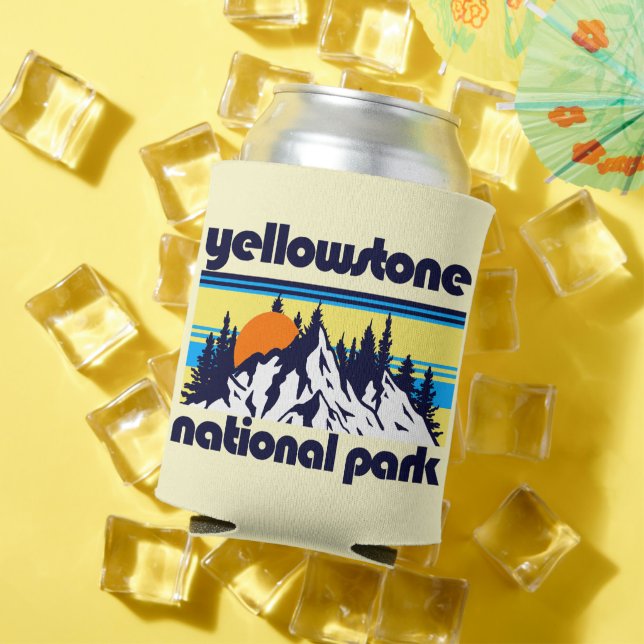 Enfriador De Latas Parque nacional Yellowstone (Verano in situ)