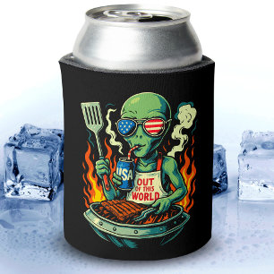 Enfriador De Latas Parrilla para barbacoa para alienígena patriota Ga