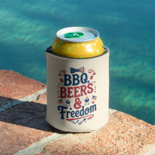 Enfriador De Latas Parrillada, Cervezas y Libertad – Vibraciones Retr