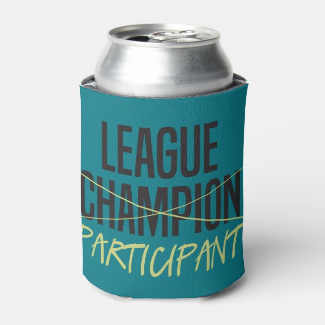 Enfriador De Latas Participante de la Fantasy Football League (Lata Anverso)