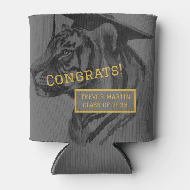 Enfriador De Latas Partido de Graduación (Anverso)