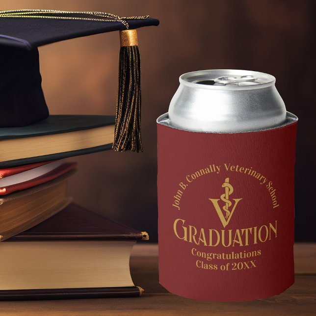 Enfriador De Latas Partido de Graduación de la Escuela Veterinaria Ma (Subido por el creador)