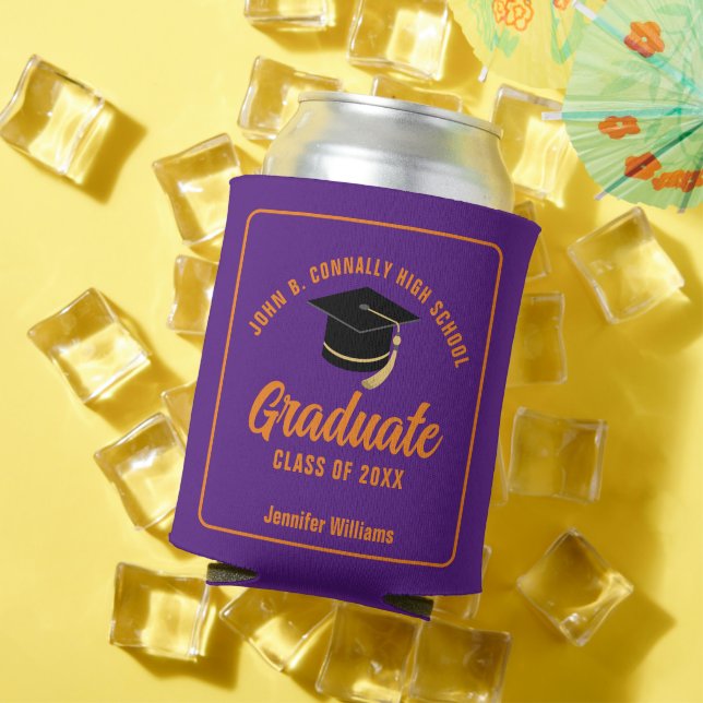 Enfriador De Latas Partido de Graduación de Personalizado de Graduado (Verano in situ)